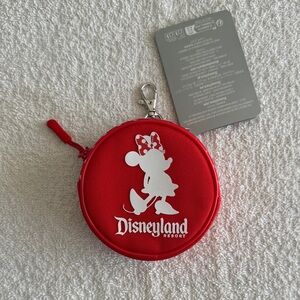 Disney Disneyland Resort Minnie Mouse Coin Pouch Wallet